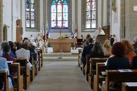 Feier der 1. Heiligen Kommunion in Sankt Crescentius (Foto: Karl-Franz Thiede)